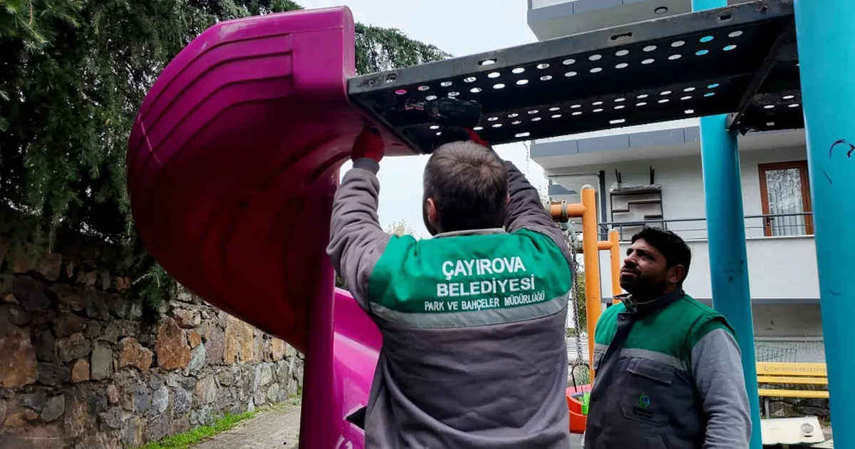 kocaeli cayirovada iki park daha yenileniyor Rhp2lNq1.webp