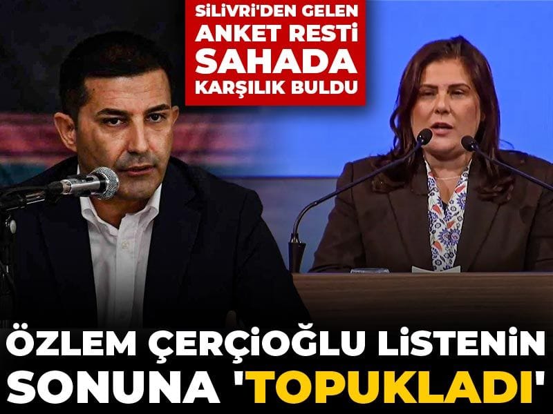 Özlem Çerçioğlu’nun Anket Düşüşü ve Ömer Günel’den Gelen Sert Tepki